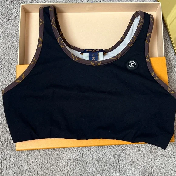 Louis Vuitton Sports Swim Bra Top FR36/US 4